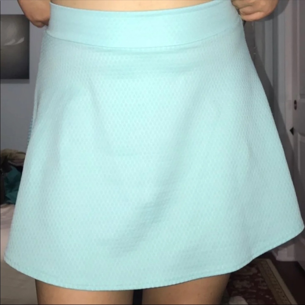 Charlotte Russe Mint Green Skater Skirt - Picture 1 of 4